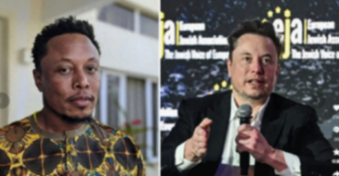 非洲男子自稱馬斯克私生子