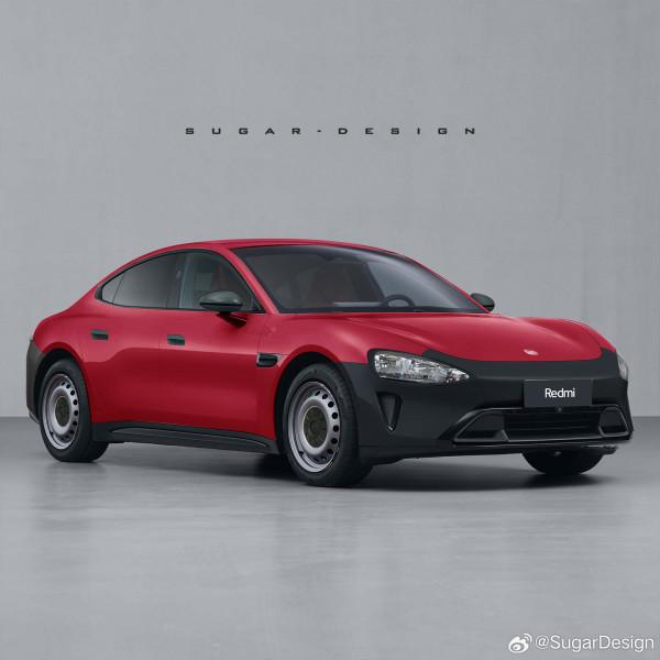 網友自制紅米Redmi汽車logo 勞斯萊斯:有人模仿我