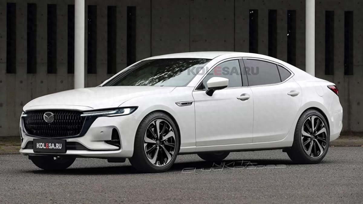 全新一代馬自達6商標曝光,新車將于年內亮相,搭載6缸發動機