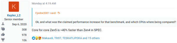 AMD Zen5單核性能飆升40+%!重現初代Zen的輝煌