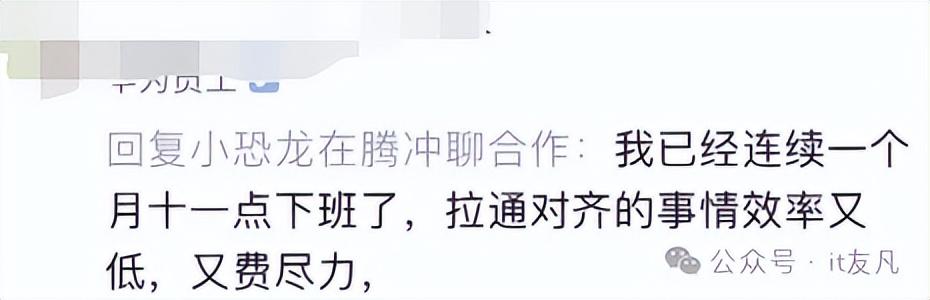 華為員工真實(shí)現(xiàn)狀曝光:受不了,哪怕薪資降一半,讓我早點(diǎn)下班吧