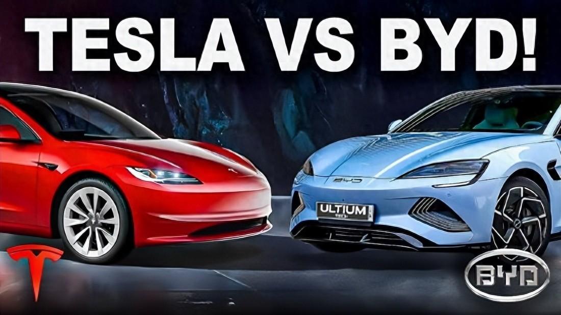 特斯拉Q1銷量反超比亞迪,重奪全球電動汽車冠軍!特斯拉38.6萬輛環比降