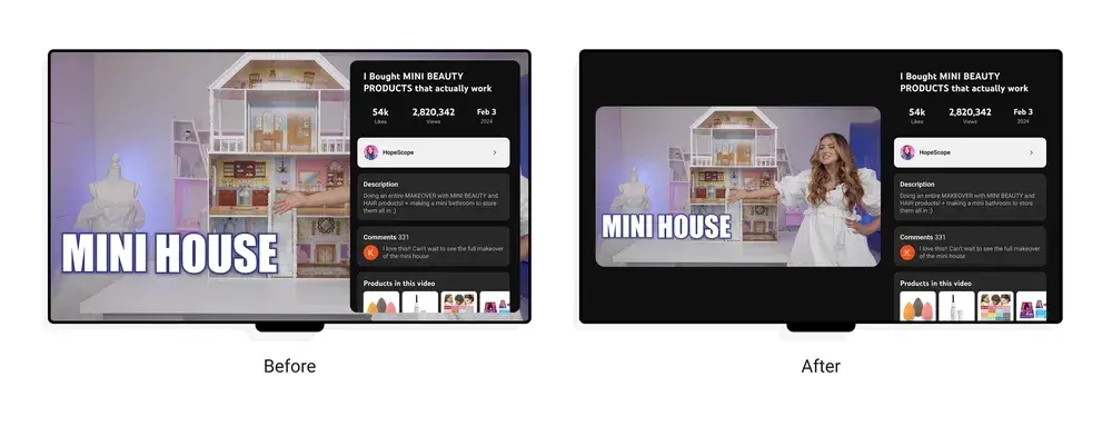 YouTube 電視應用迎來改版升級,以提升觀看互動體驗