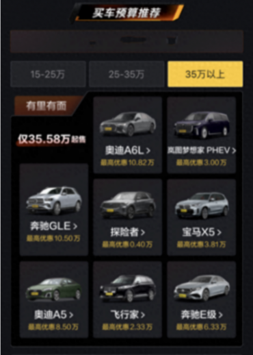 預算35萬以上,看這8臺豪車劃算!奔馳E級、飛行家、X5降幅大增