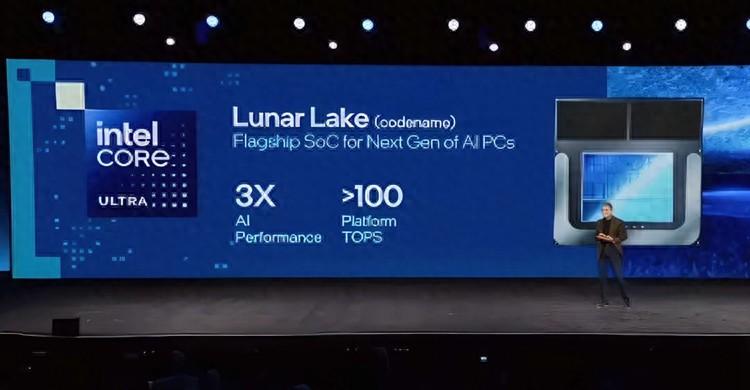英特爾Lunar Lake處理器AI算力將達100TOPS:NPU貢獻45%