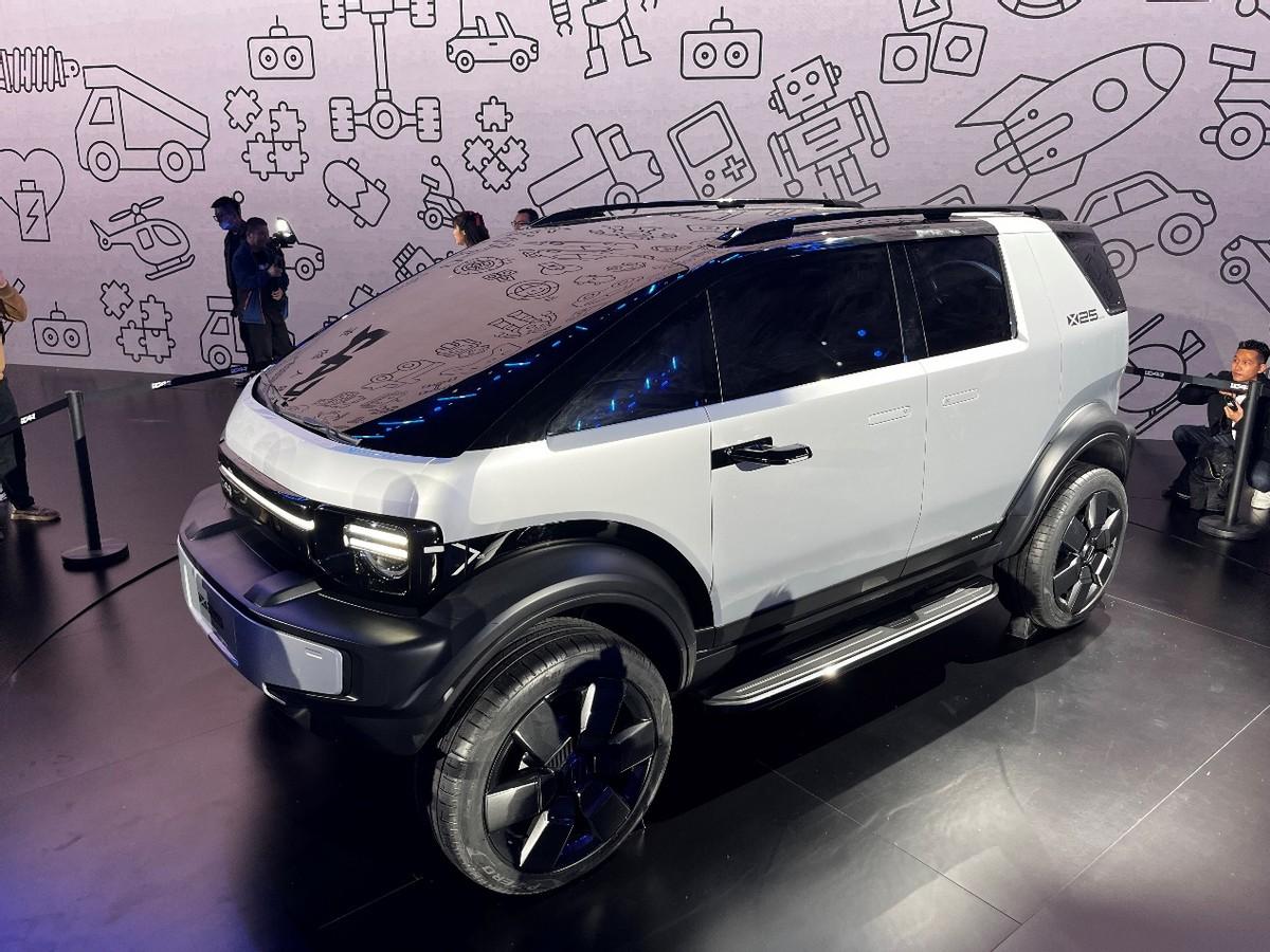 火星車(chē)既視感!奇瑞iCAR V23、X25正式亮相
