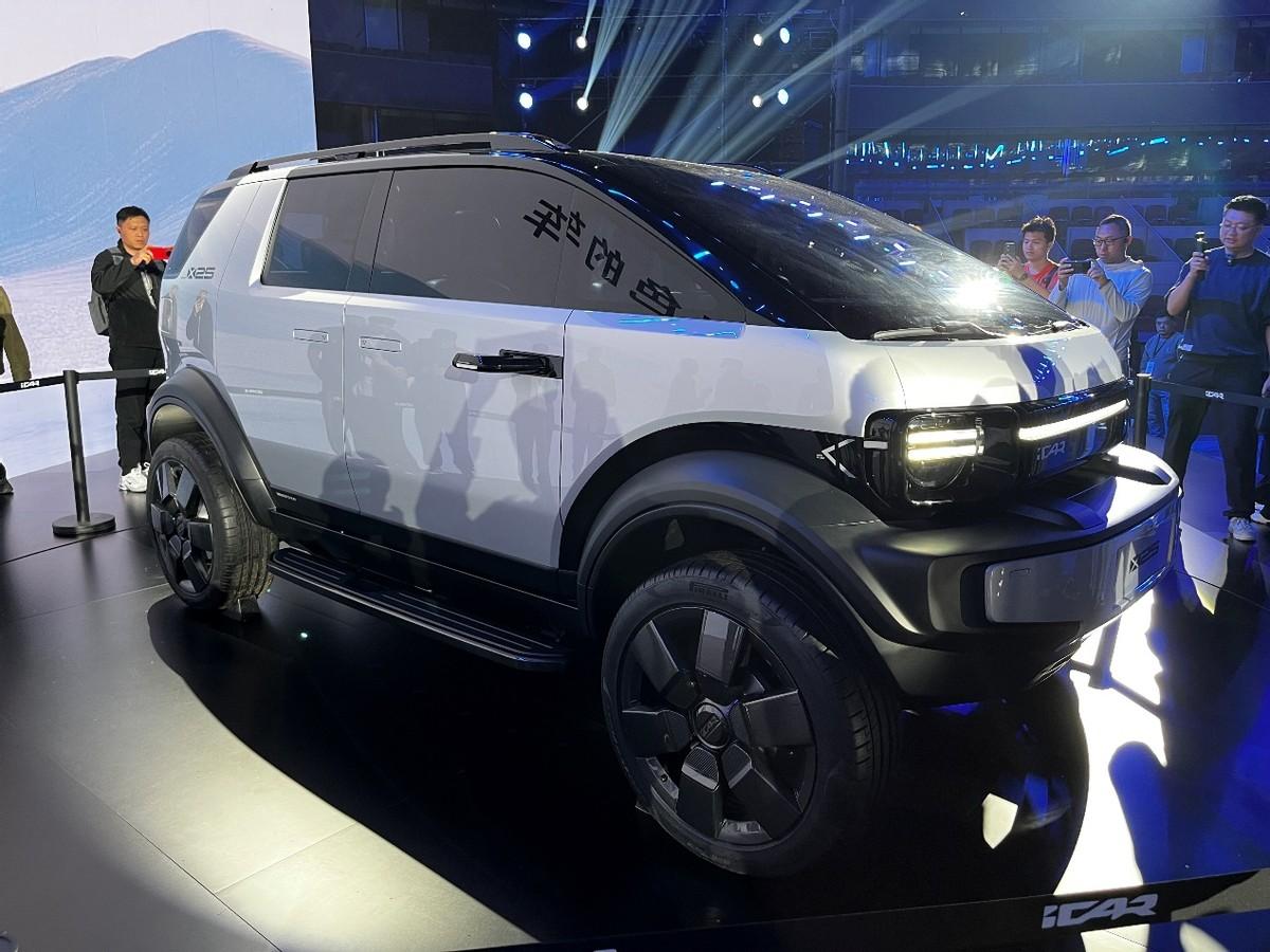 火星車(chē)既視感!奇瑞iCAR V23、X25正式亮相