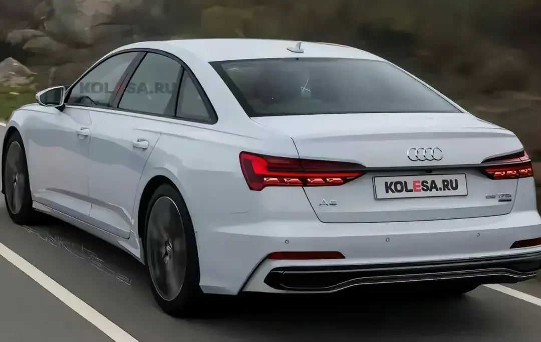 2025款奧迪A6L大變樣,溜背造型+全新內飾,偽裝車正式亮相