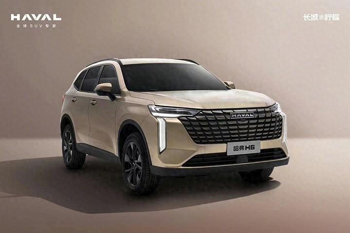 神車”換代,造型更時尚,全新哈弗H6官圖發布