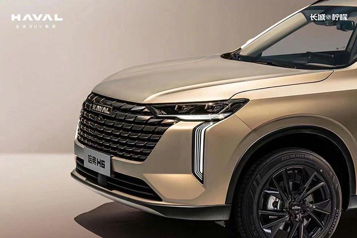 神車”換代,造型更時尚,全新哈弗H6官圖發布