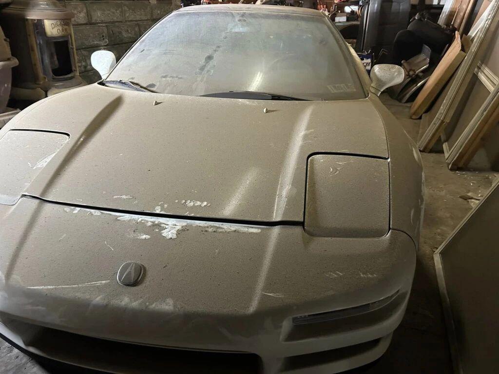 心里有陰影不敢開了?1992年的謳歌NSX 在車庫里被遺忘了30年