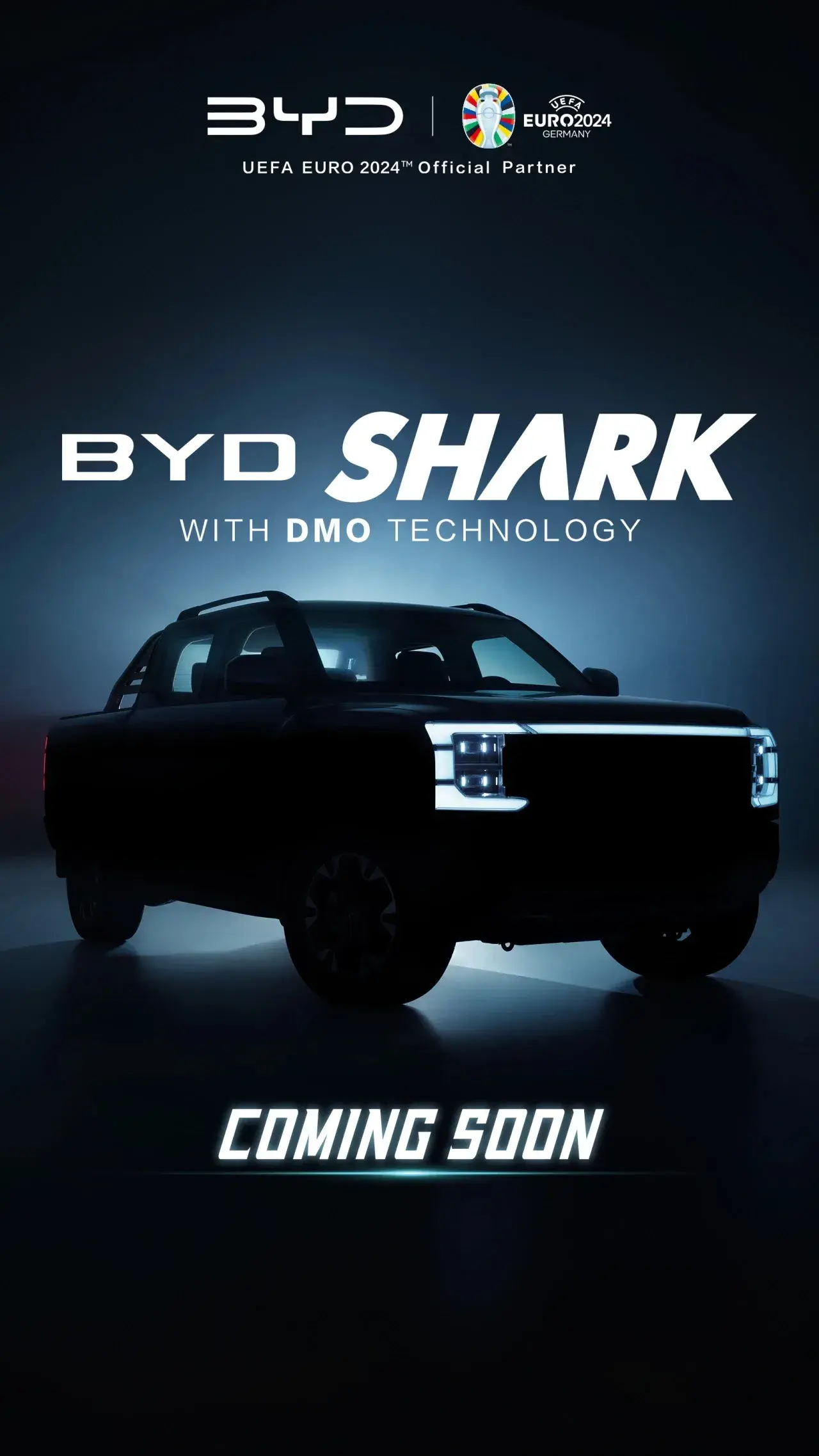 已官宣!比亞迪來卷皮卡市場了!首款新能源皮卡命名“BYD SHARK ”
