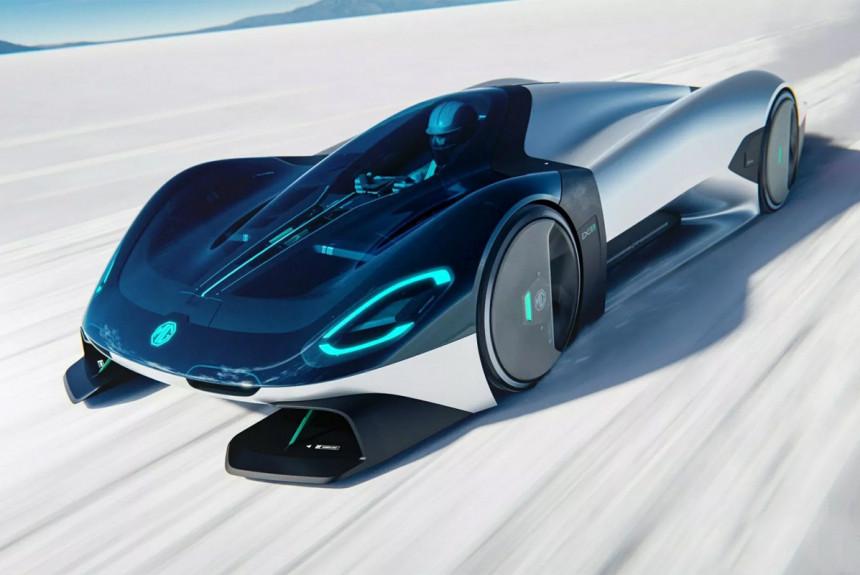 1.9秒破百!上汽MG電動超跑致敬輝煌賽車史,北京車展首發