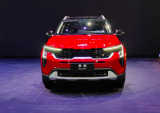特供印度市場的產(chǎn)品,起亞索奈北京車展前夕實車圖曝光