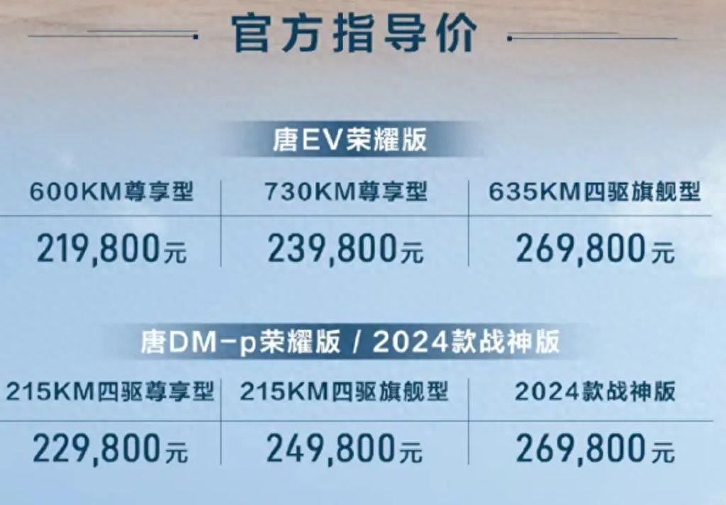 全系標配云輦-C?新款比亞迪唐上市即成爆款!