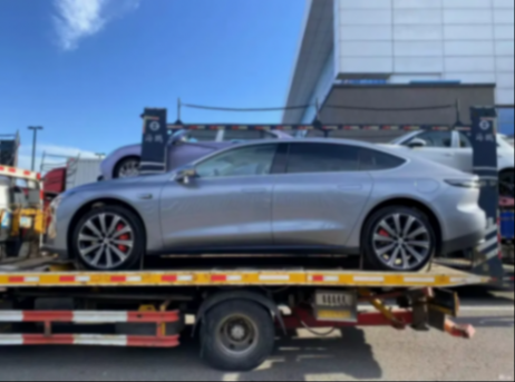 新款蔚來ET7實車曝光