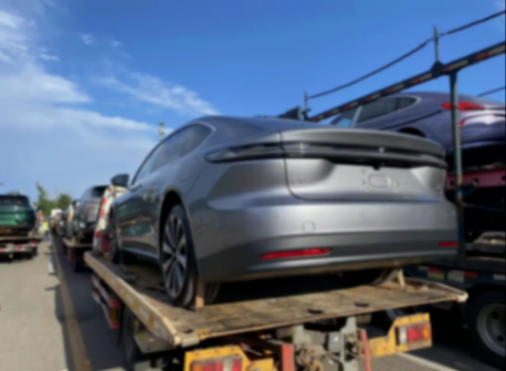 新款蔚來ET7實車曝光