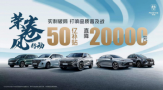 榮威“榮卷風”行動,全系車型大幅降價2萬,哪些區域受惠?