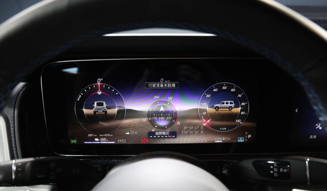 新車 | 四輪邊電機/原地掉頭/“零百”5秒內,奔馳純電G級