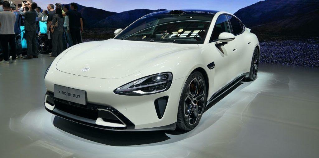 MG7、SU7現場直擊!2024北京車展必看轎車都在這了