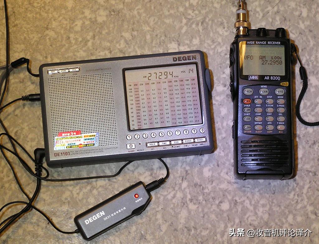 德勁1103和索尼SW40收音機大比拼