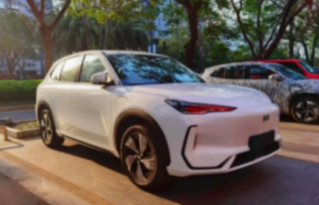 定位純電SUV,吉利銀河E5實車曝光,搭載單電機