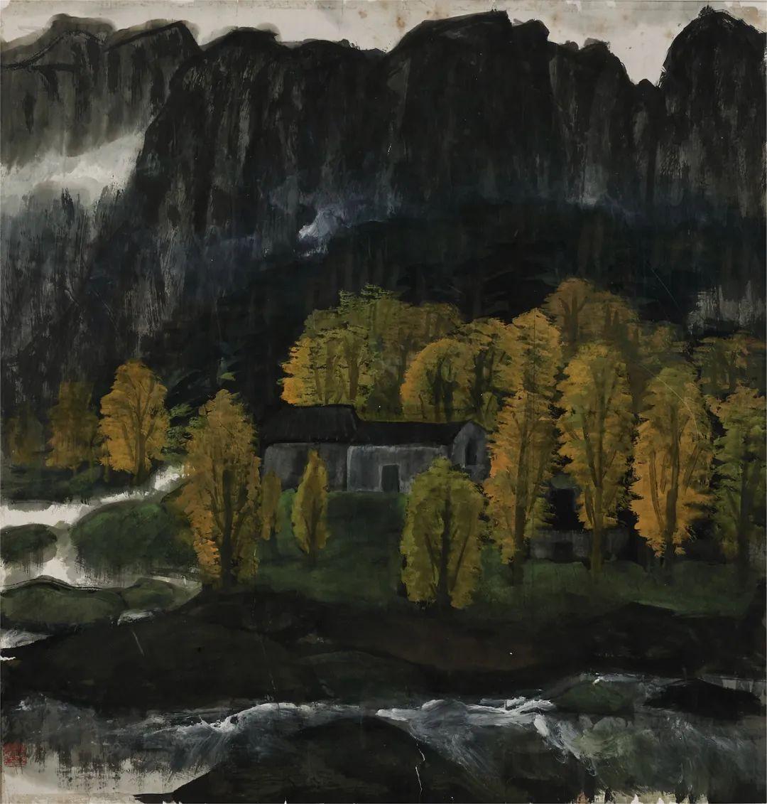 從蘇州回來,林風眠的風景畫已是next level