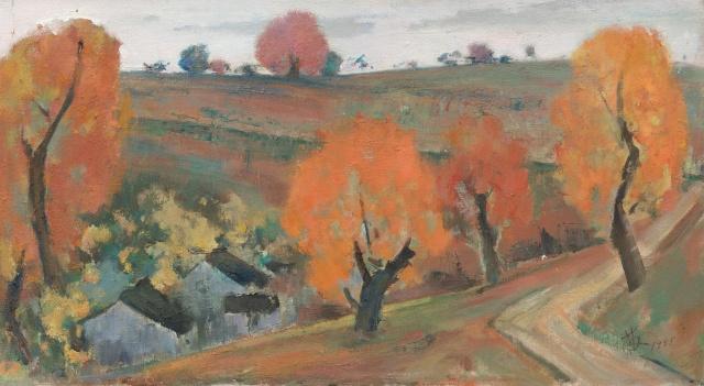 從蘇州回來,林風眠的風景畫已是next level