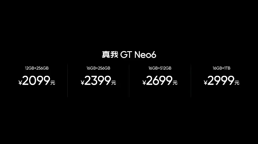 真我GTNeo6發布!最具性價比的次旗艦?大電池旗艦芯!