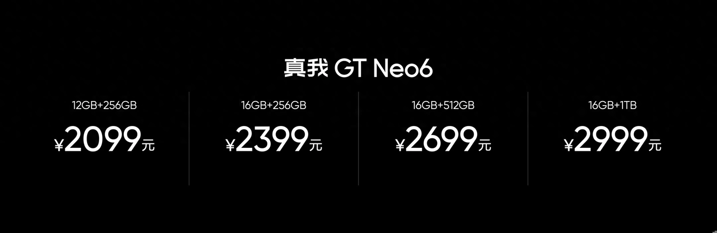 定價卡得死死的,2099元起,真我GT Neo6在同價位有何優勢