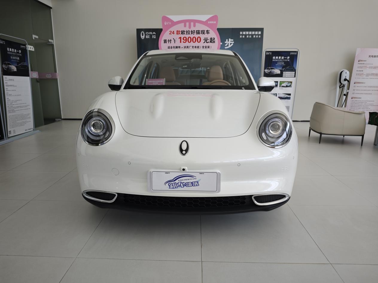 適合女性的純電小車,2024款歐拉好貓到店實拍,降價還增配