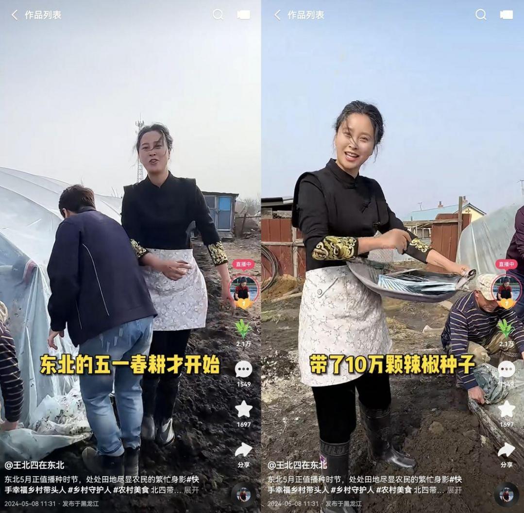 下一個“東北雨姐”?200萬粉絲“王北四”快手首次直播GMV千萬