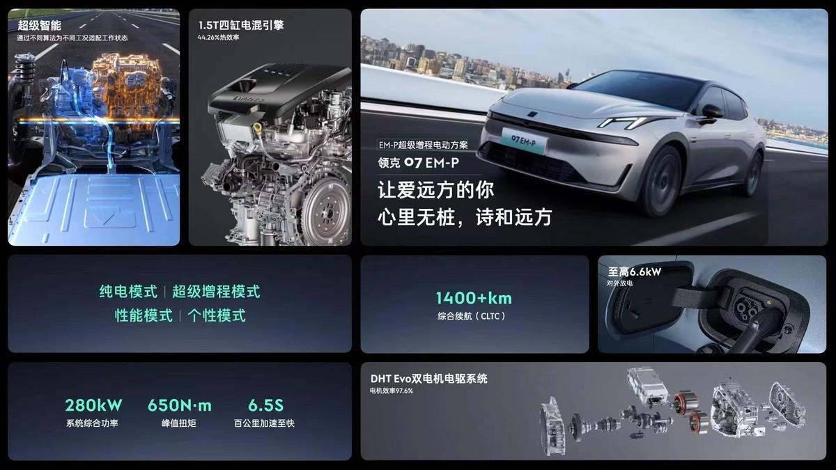 不卷參數卷體驗,領克07 EM-P打造超越用戶期待電混轎車