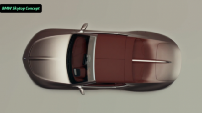 BMW Skytop Concept提前泄露,以前的寶馬又回來了?