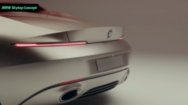 BMW Skytop Concept提前泄露,以前的寶馬又回來了?