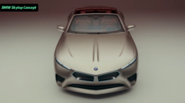 BMW Skytop Concept提前泄露,以前的寶馬又回來了?