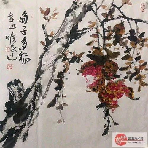 北京畫家徐曠達居住棗莊冠世榴園專為畫石榴