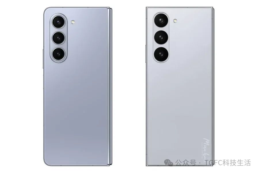 三星 Galaxy Z Fold 6 最新渲染照片曝光了正反面及攝像頭細節