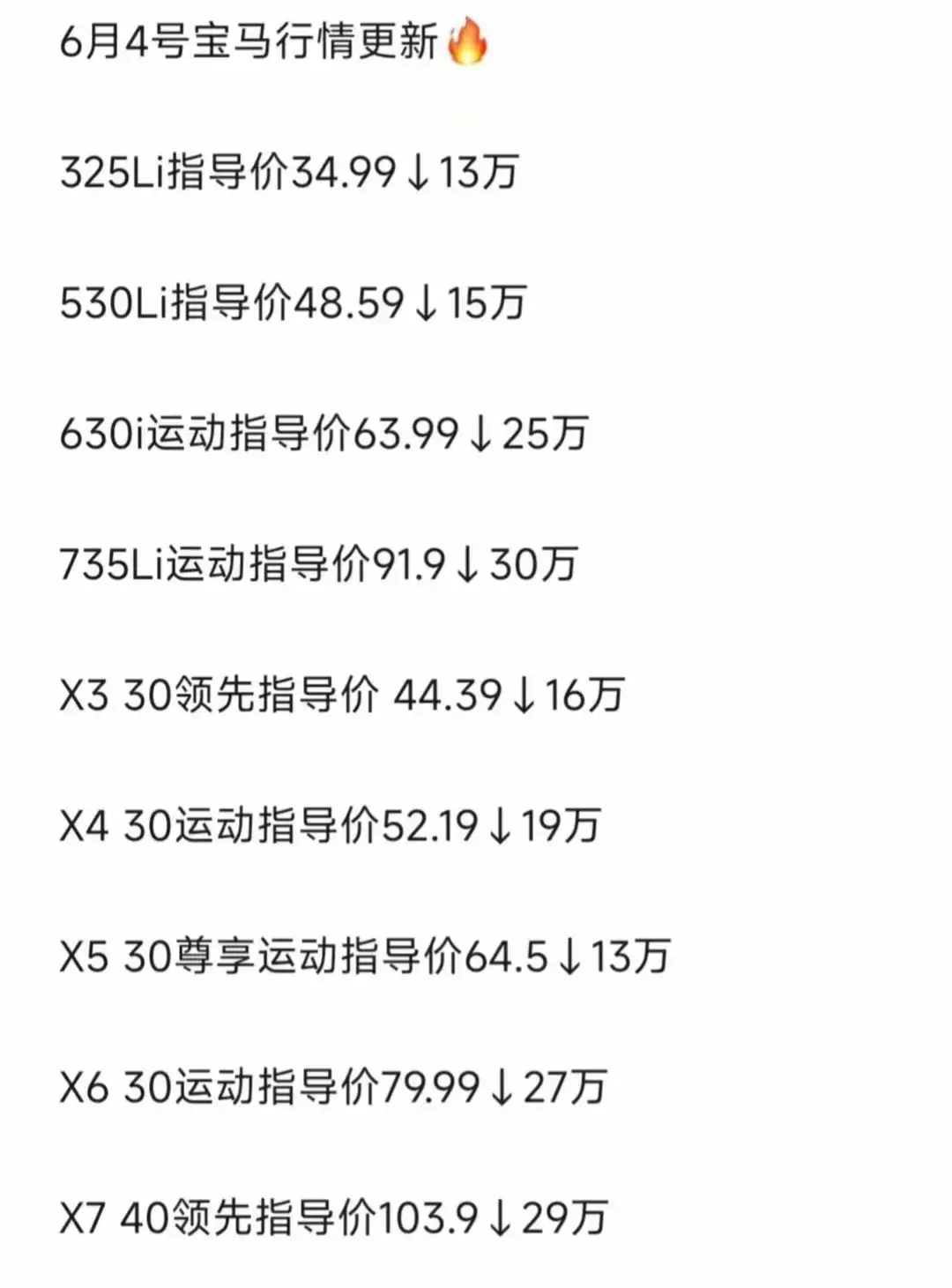 再也不牛氣了!頂級豪車寶馬腰斬大降價,竟無人問津,經銷商慌了