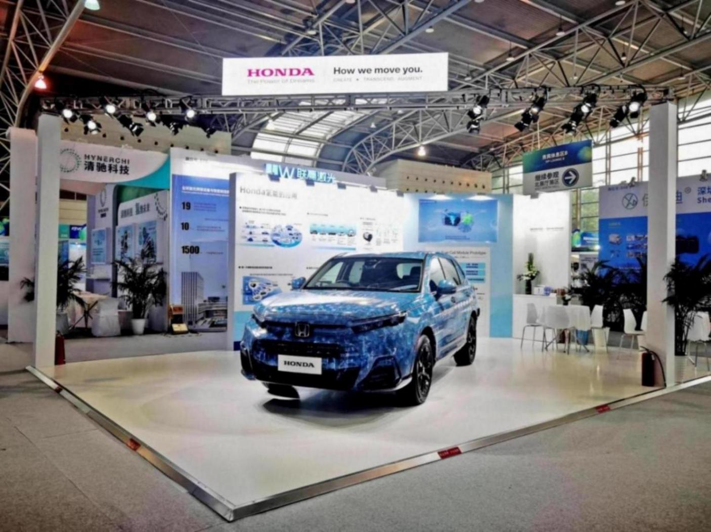 新型燃料電池汽車Honda CR-V e:FCEV在上海亮相