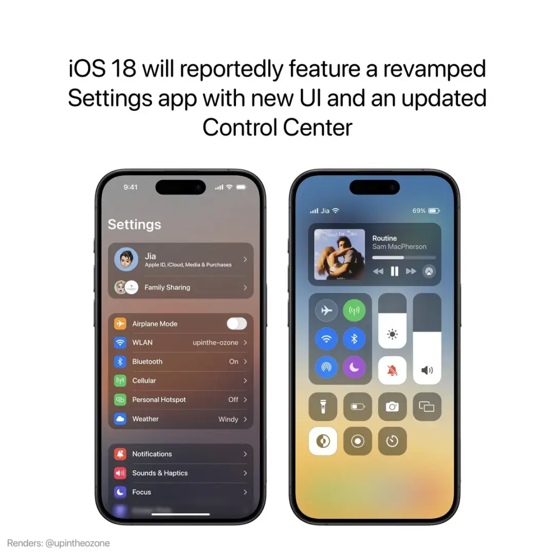 iOS 18 控制中心,終于要大升級了