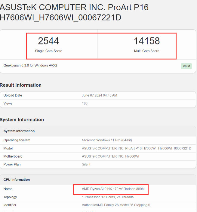 好消息!Ryzen AI 9 HX 370 CPU和核顯跑分已曝光,性能炸裂