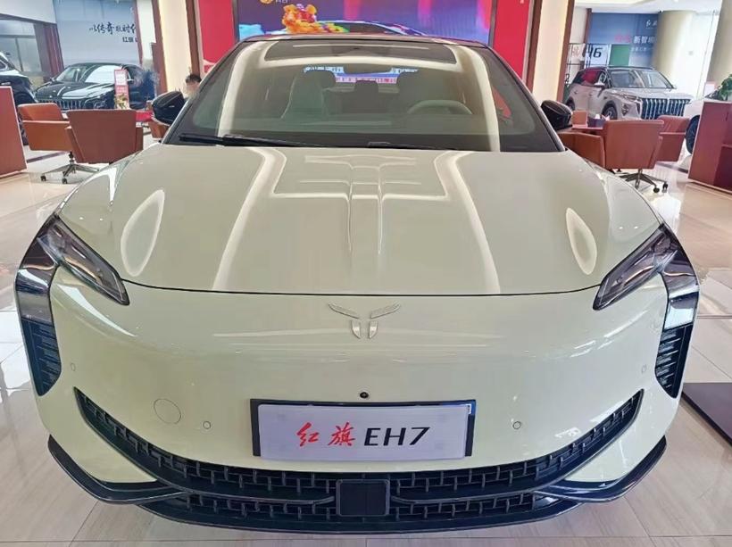 全新紅旗EH7登場,轎跑顏值,3米軸距+820km續航,至高優惠7萬!