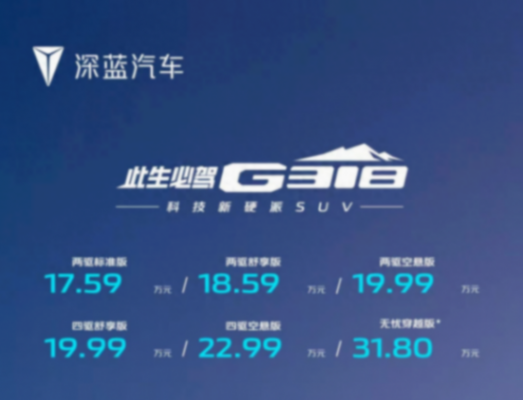 四驅+兩把鎖+可原地掉頭 深藍G318賣貴了嗎?四驅標配最值得買?