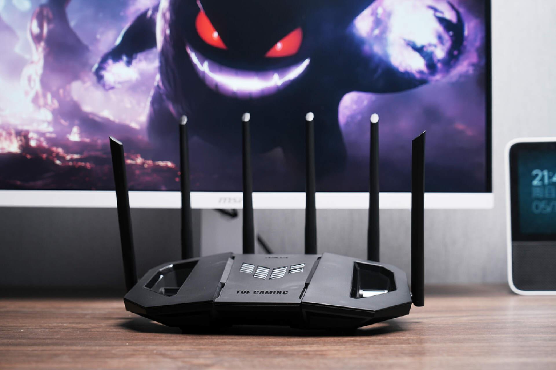 全屋WIFI7,華碩TUF Gaming小旋風(fēng)Pro路由器開箱