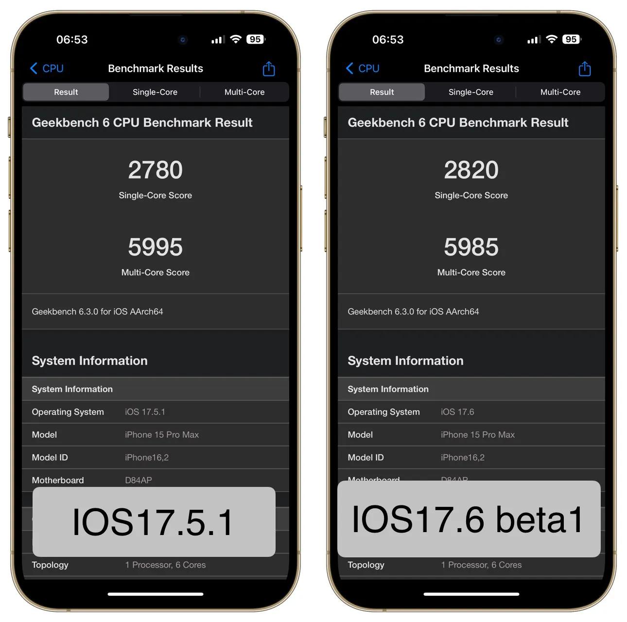 IOS17.6首個測試版評測:發熱、續航略有提升,圖形處理才是亮點