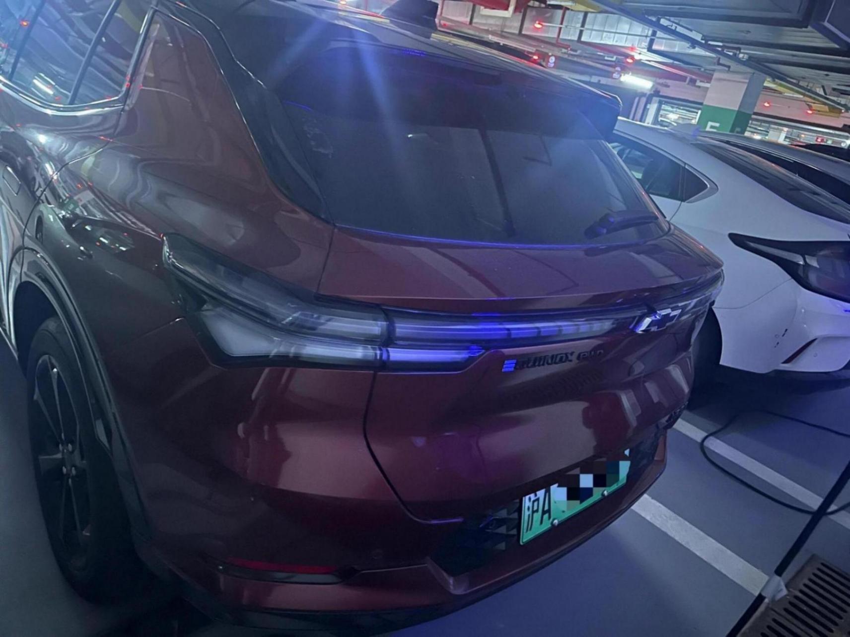 雪佛蘭探界者EV實車現身,長超4米8配287馬力,續航620km