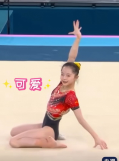 鄭州16歲奧運小將像個驕傲的小精靈