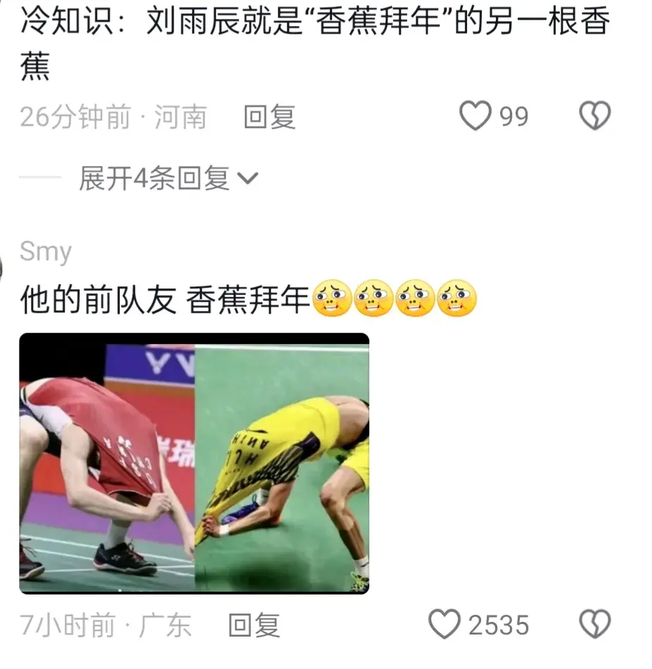 劉雨辰 香蕉拜年旁邊那個人