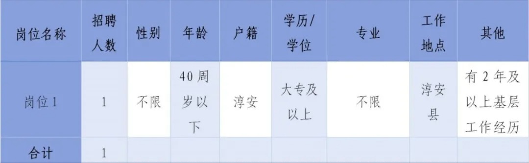 浙江杭州淳安縣總工會招聘社會化職業化工會工作者公告